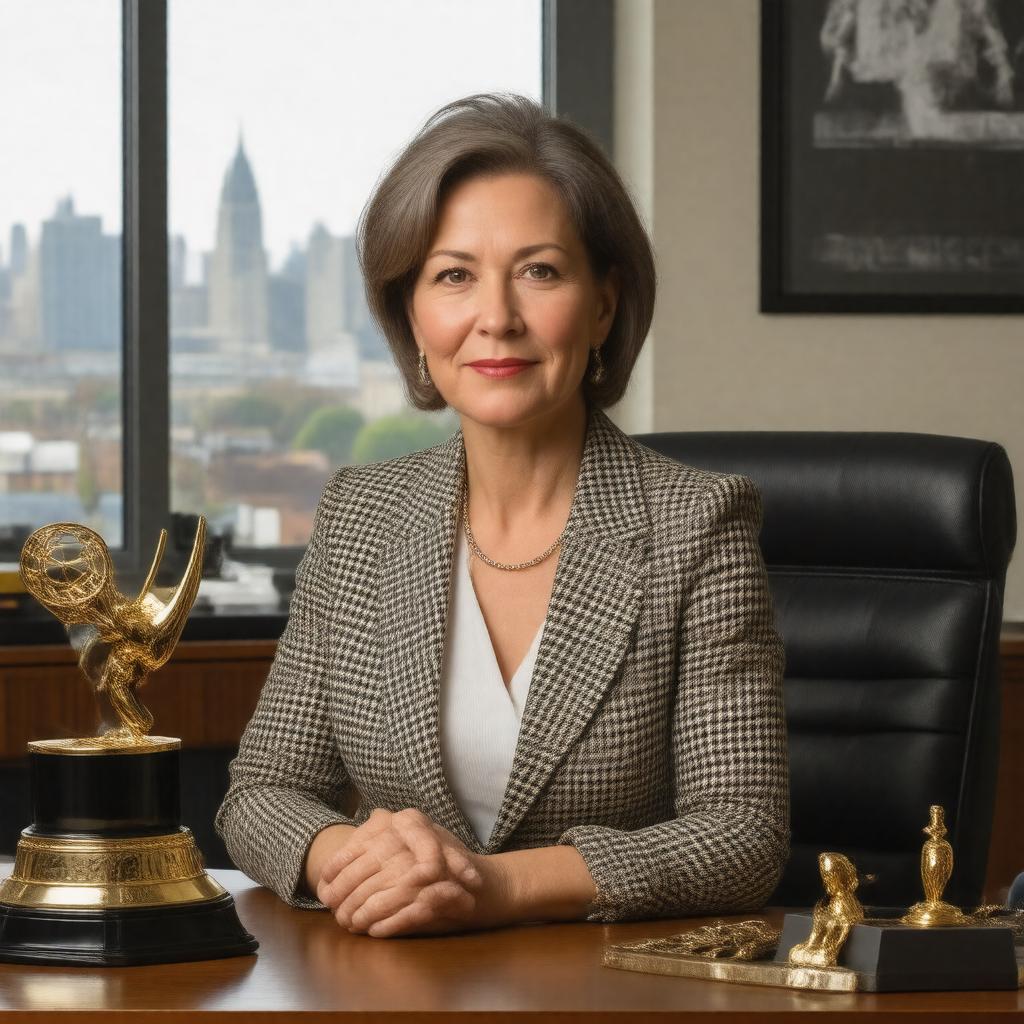 AI-created image of Caryn Mandabach