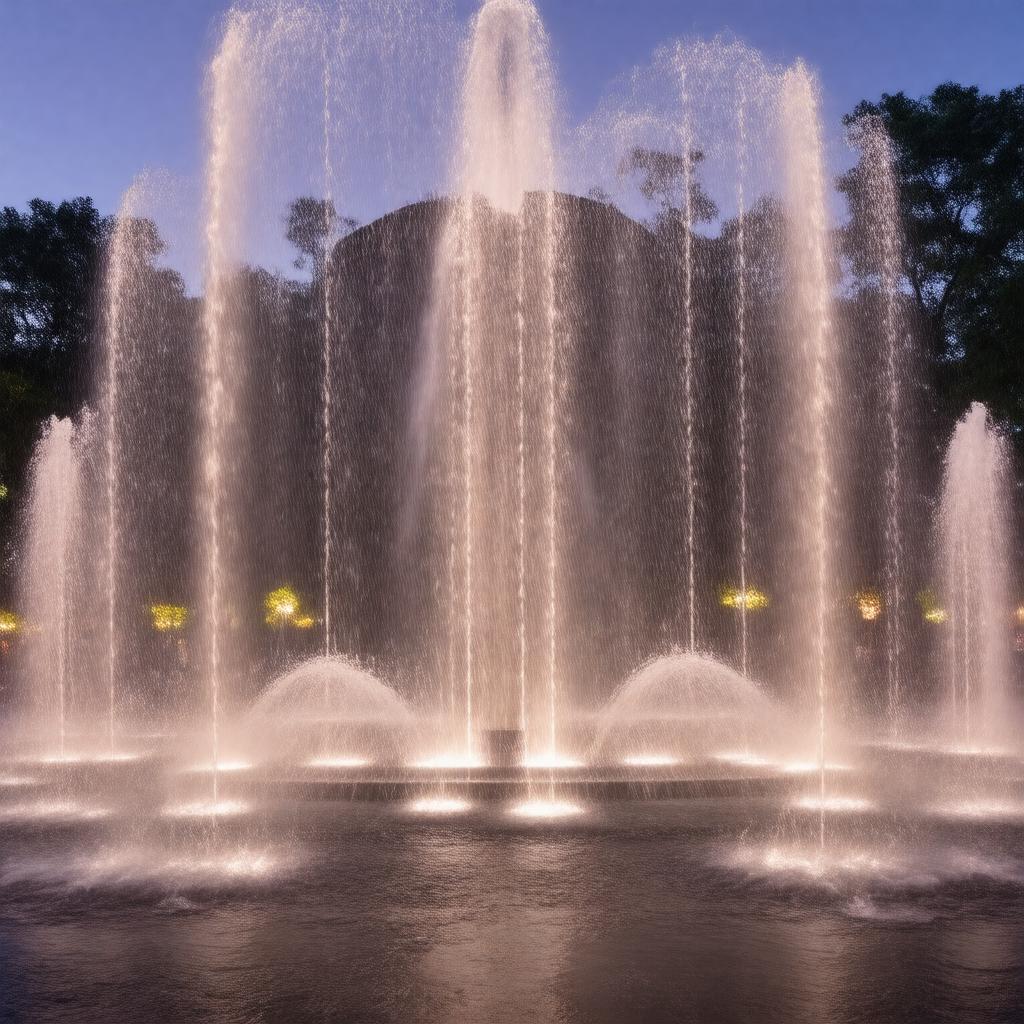 Click to view larger image AI-created image of Cascades Fountain