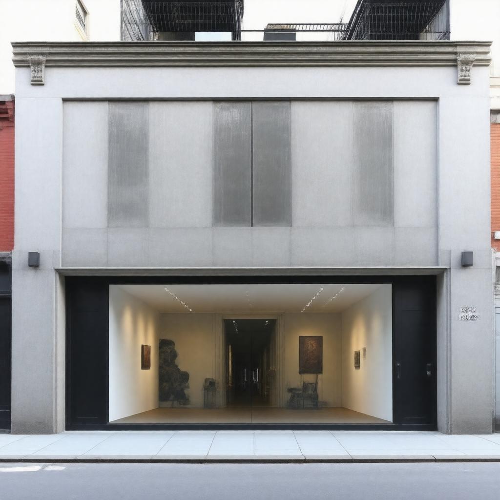 AI-created image of Casey Kaplan Gallery