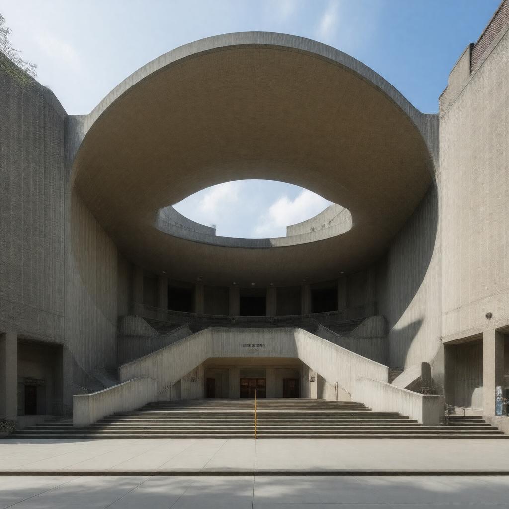 AI-created image of Caspary Auditorium