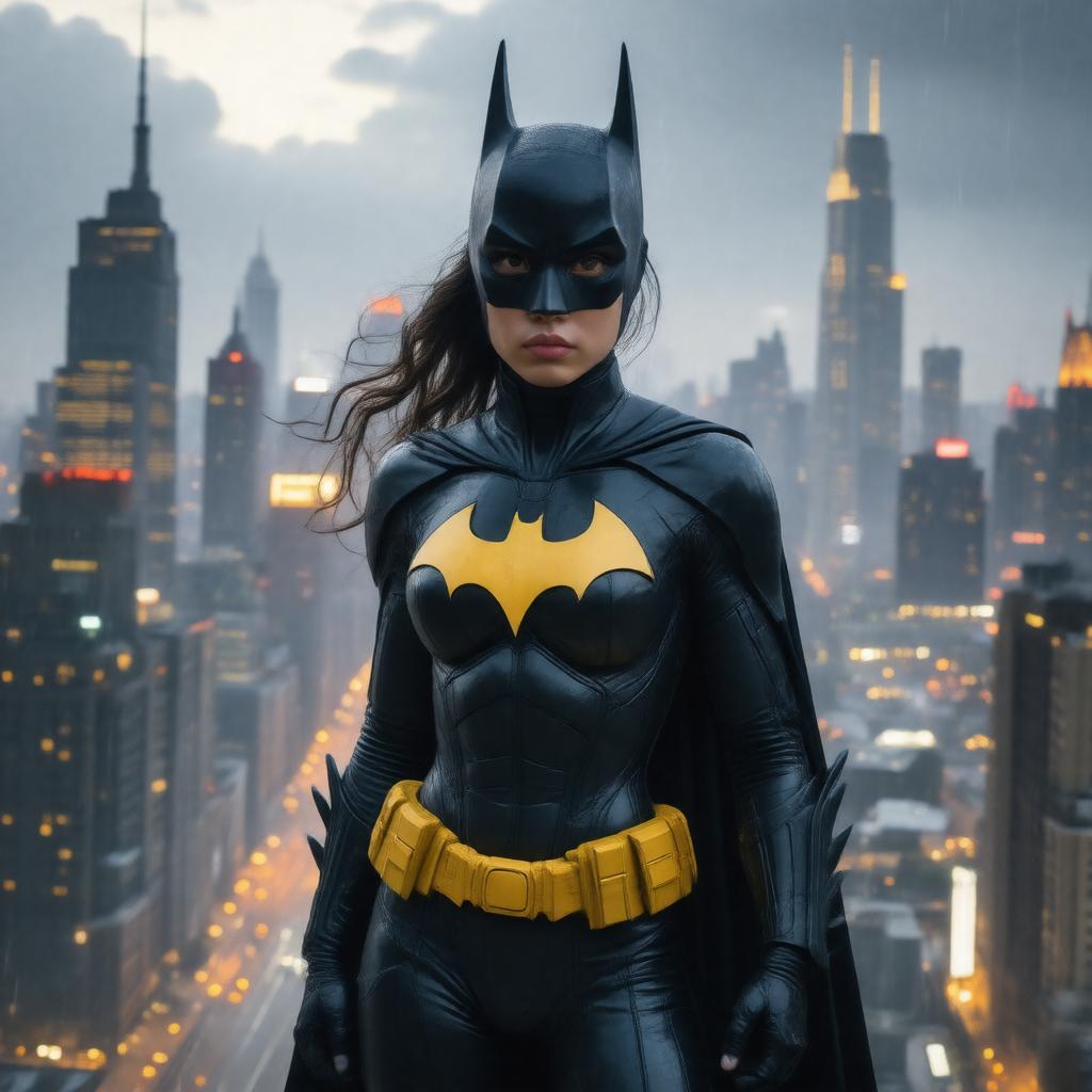 AI-created image of Cassandra Cain