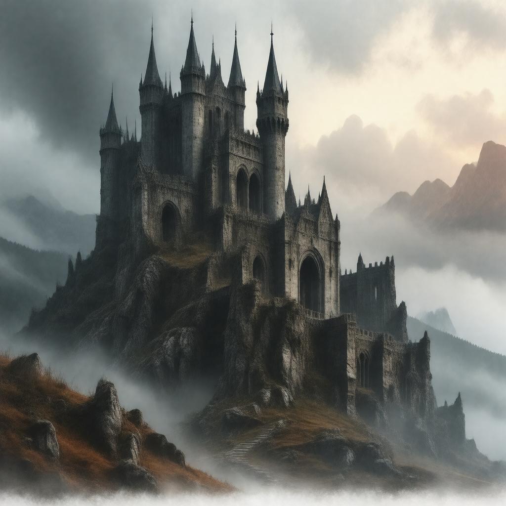 AI-created image of Castle Dracula