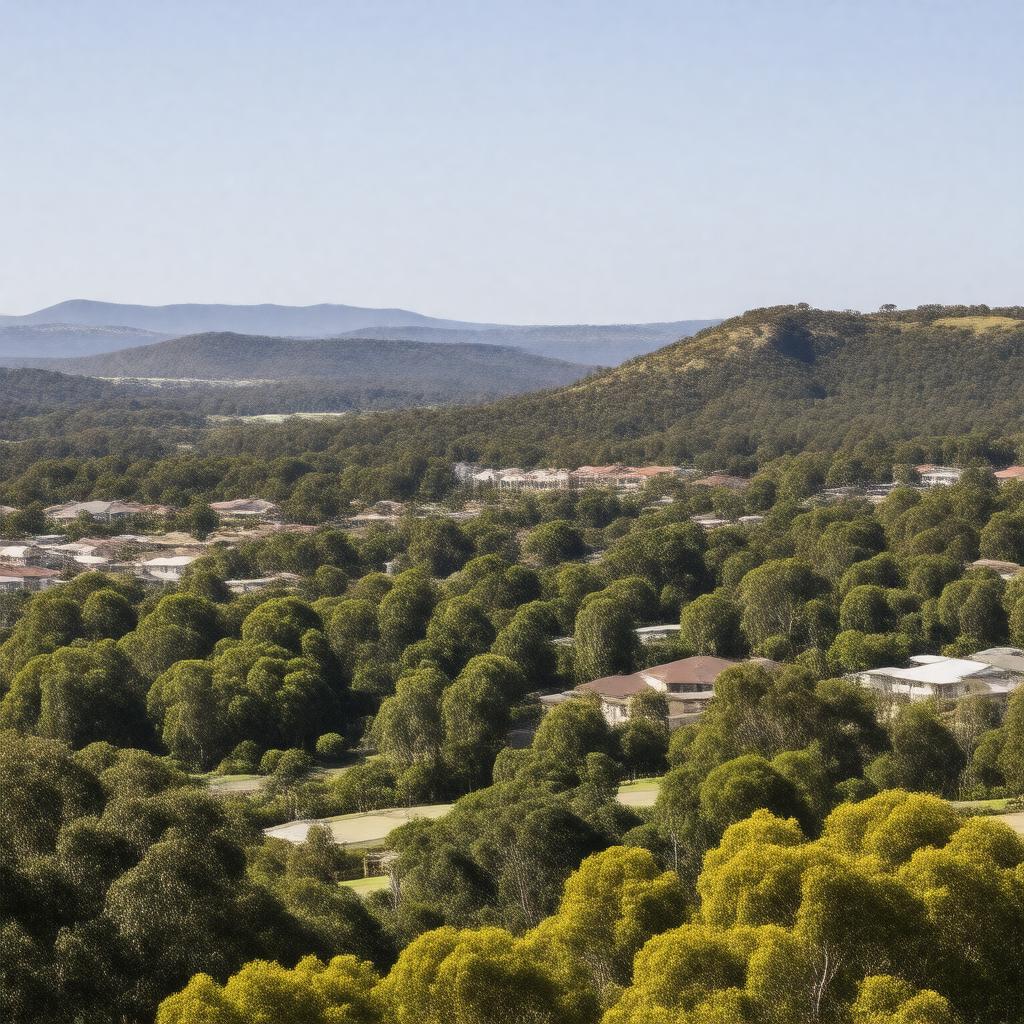 AI-created image of Castle Hill