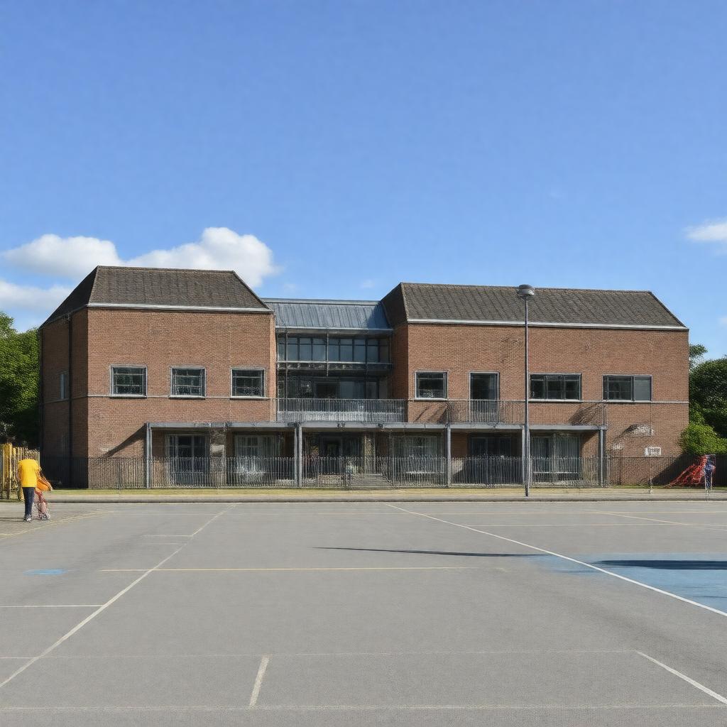 AI-created image of Castle Manor Academy