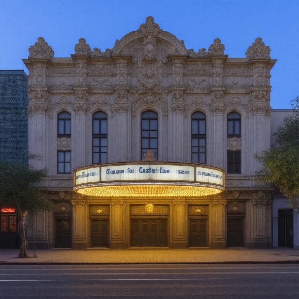 AI-created image of Castro Theatre