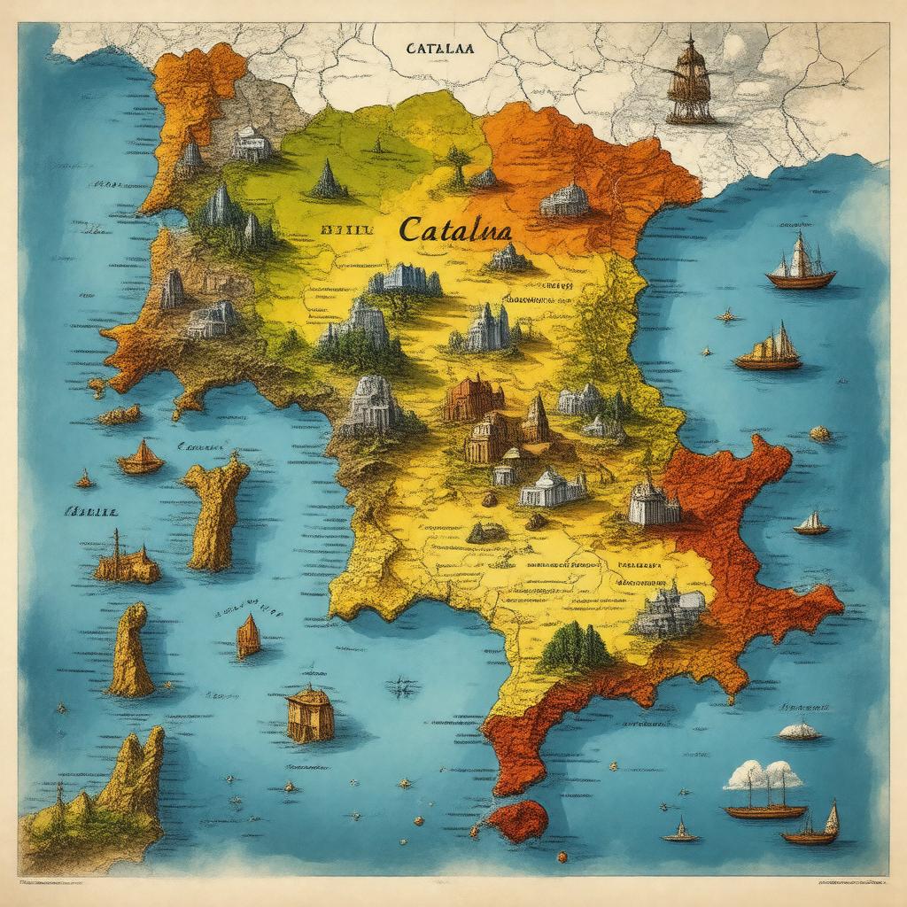 AI-created image of Catalan