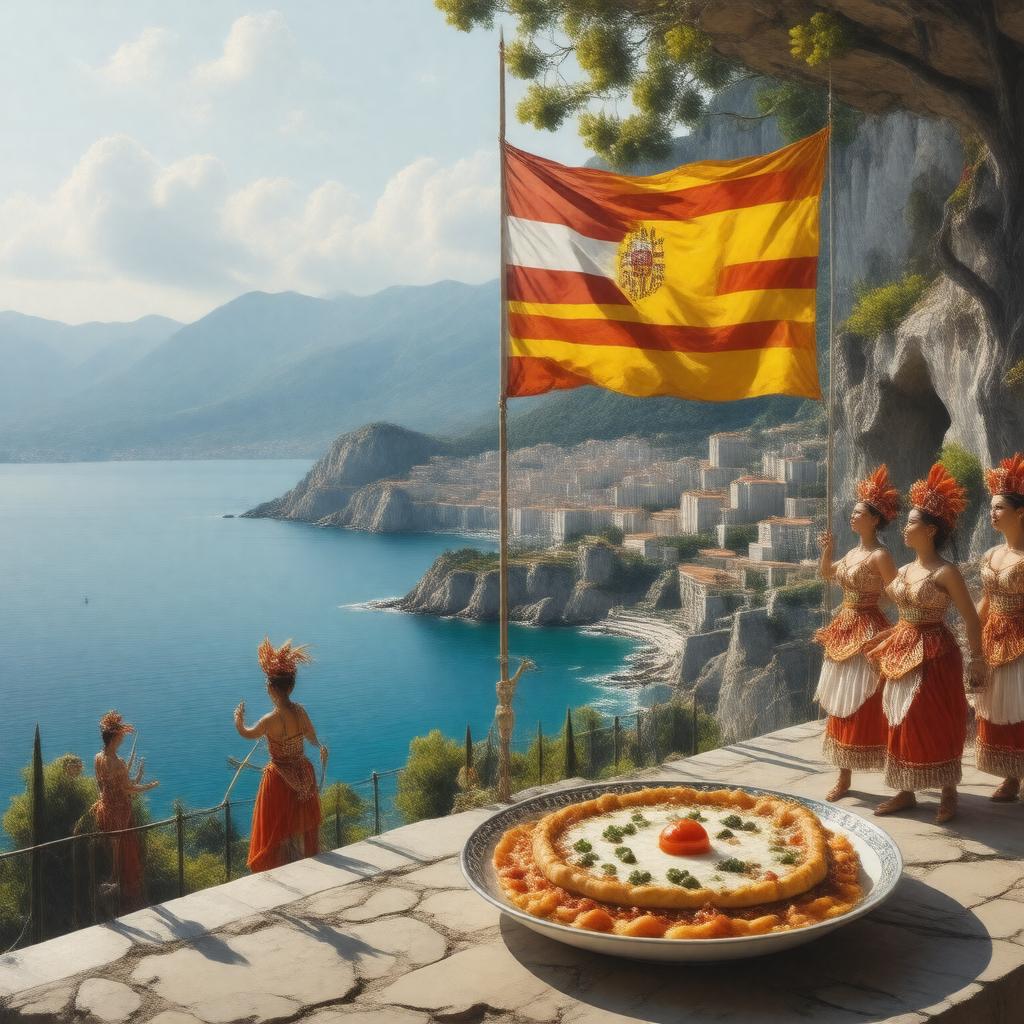 AI-created image of Catalonia