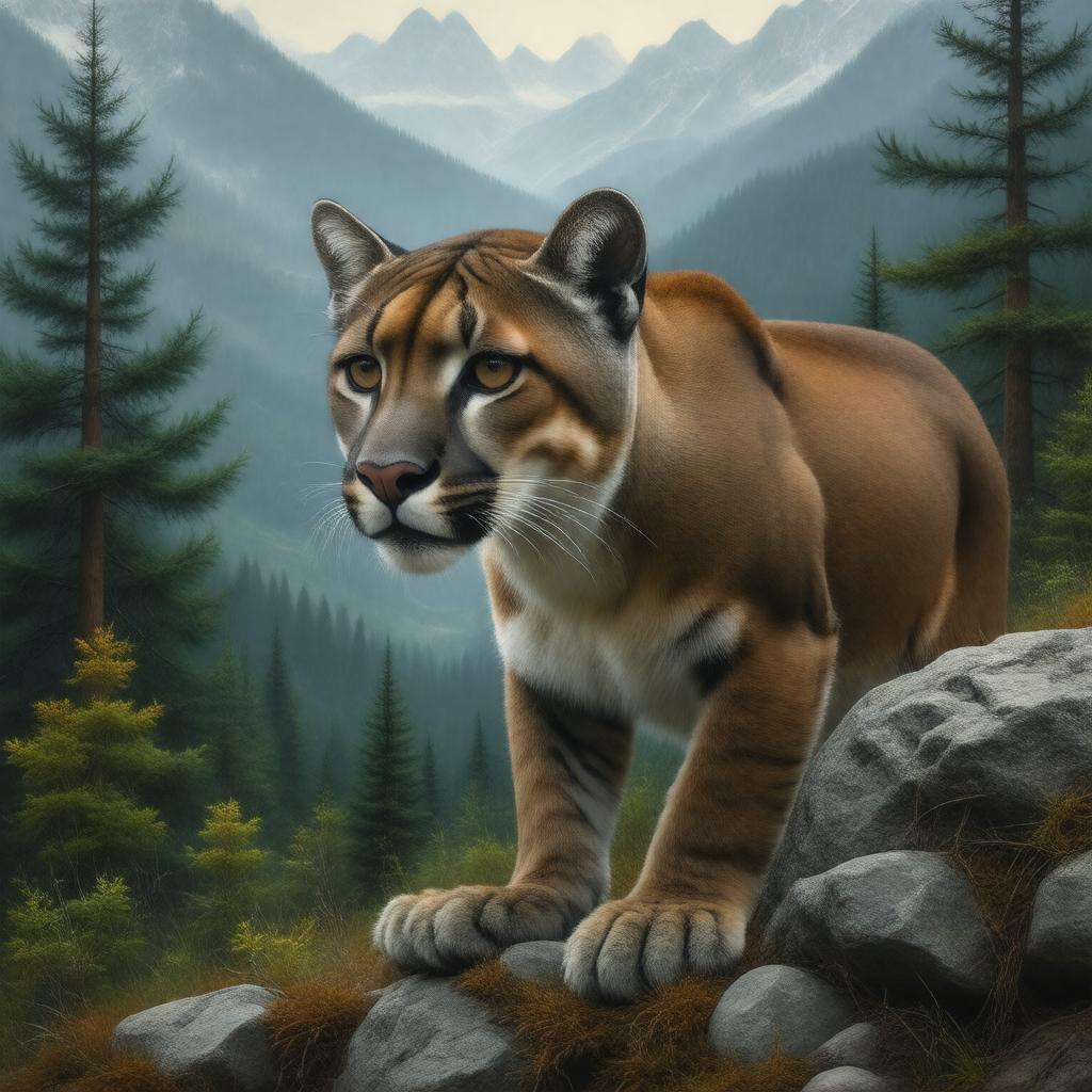 AI-created image of Catamounts