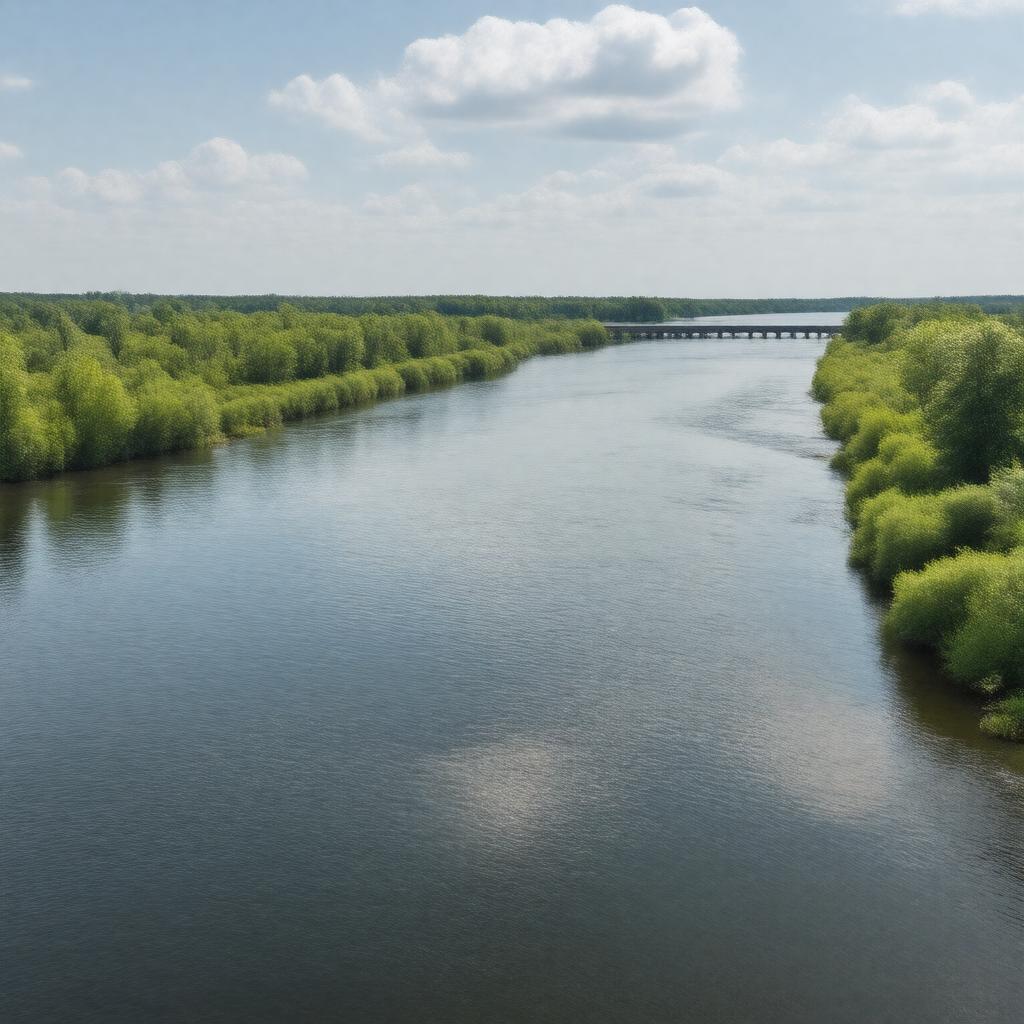 AI-created image of Cataraqui River