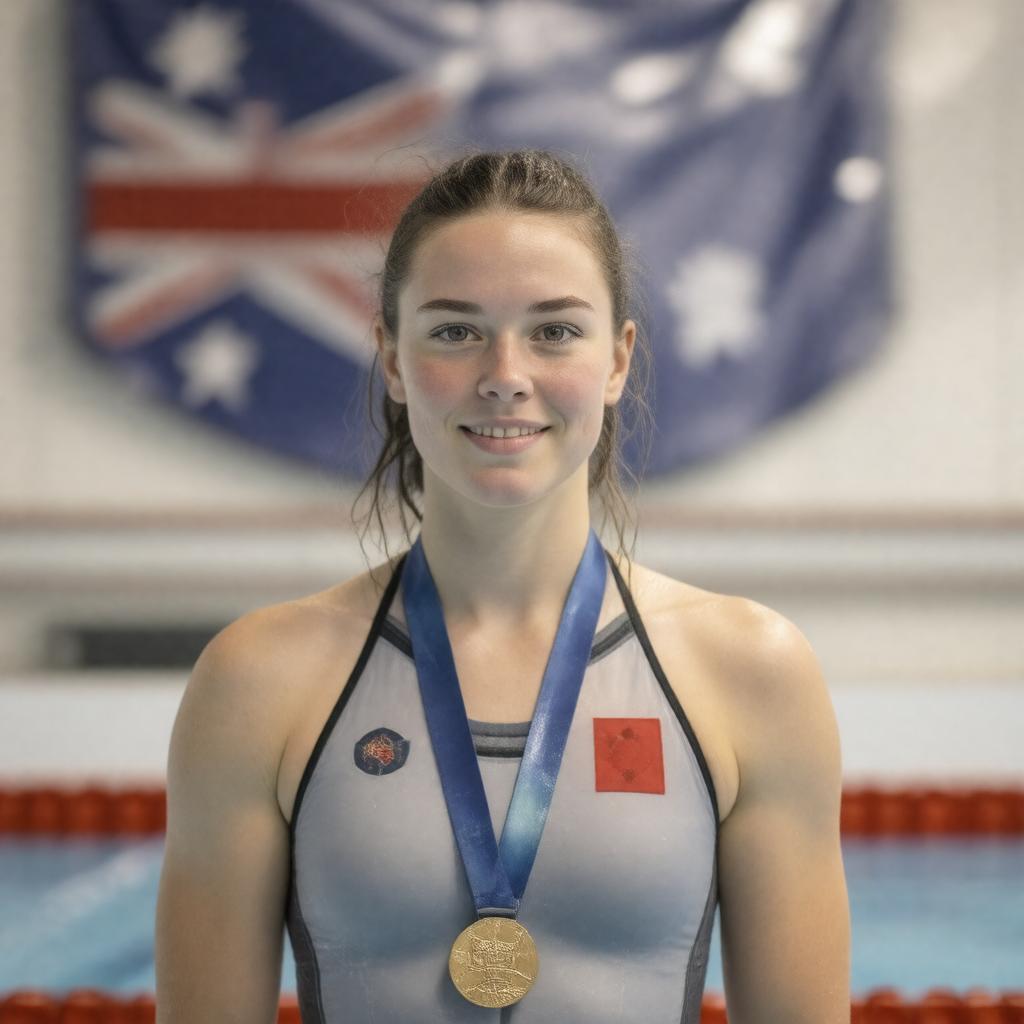 AI-created image of Cate Campbell