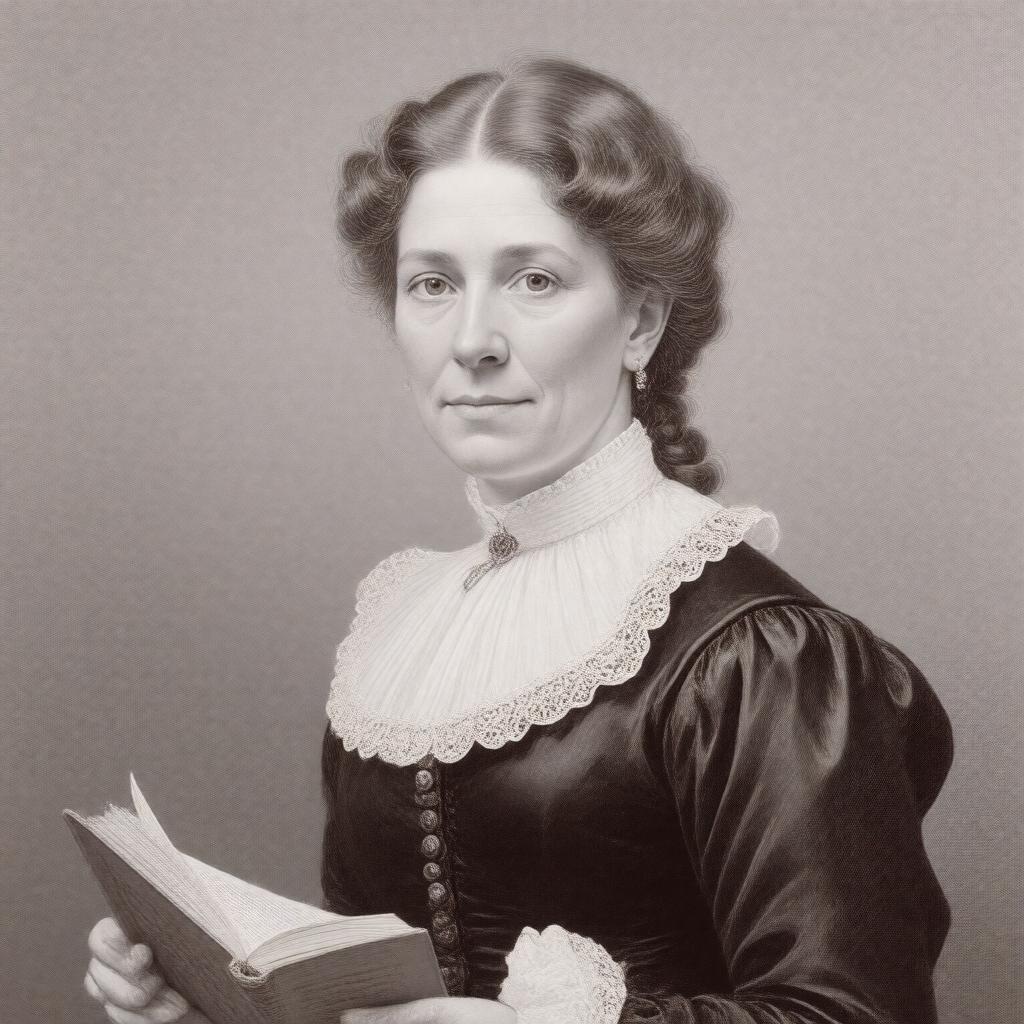 AI-created image of Catharine Beecher