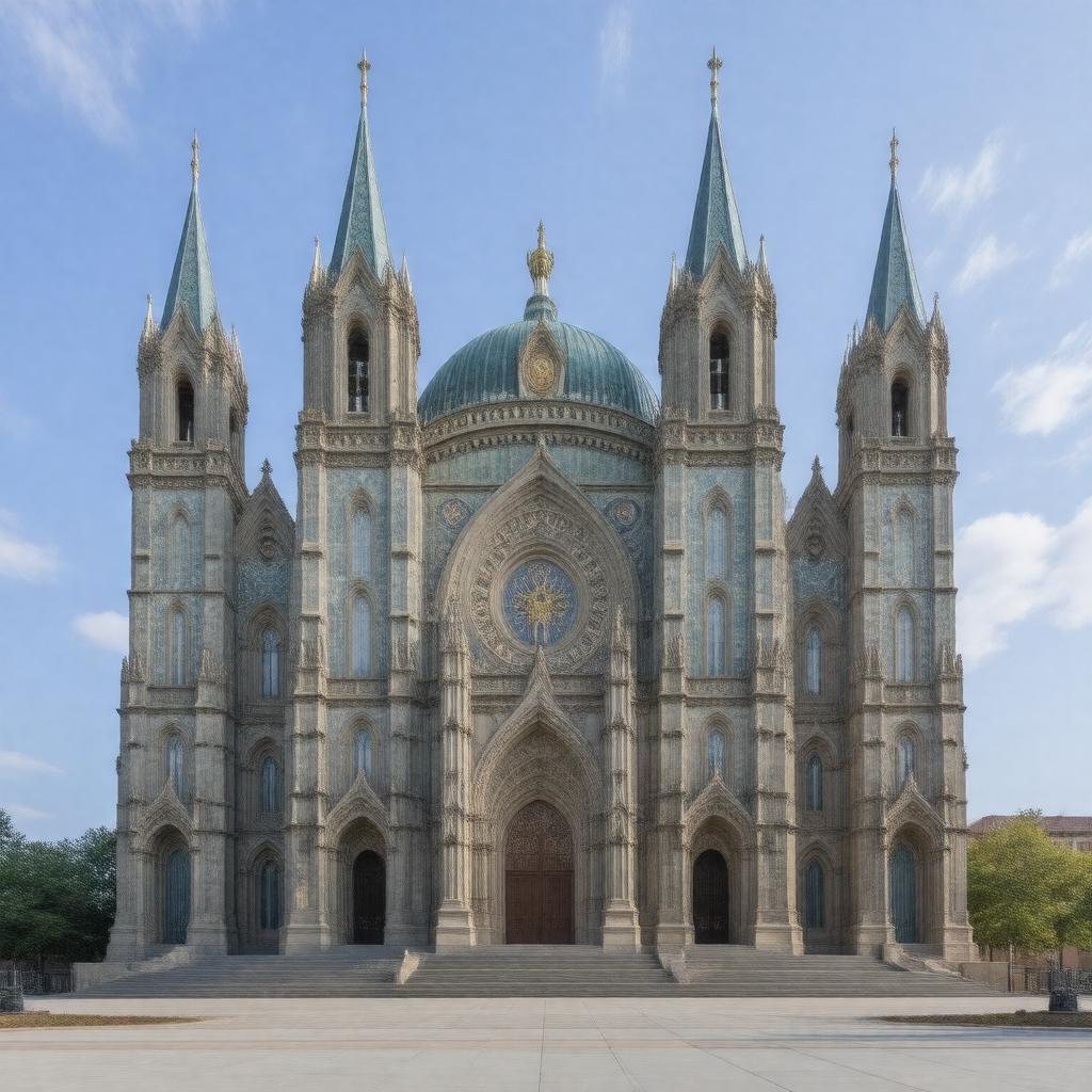 AI-created image of Cathedral Basilica of Saint Louis