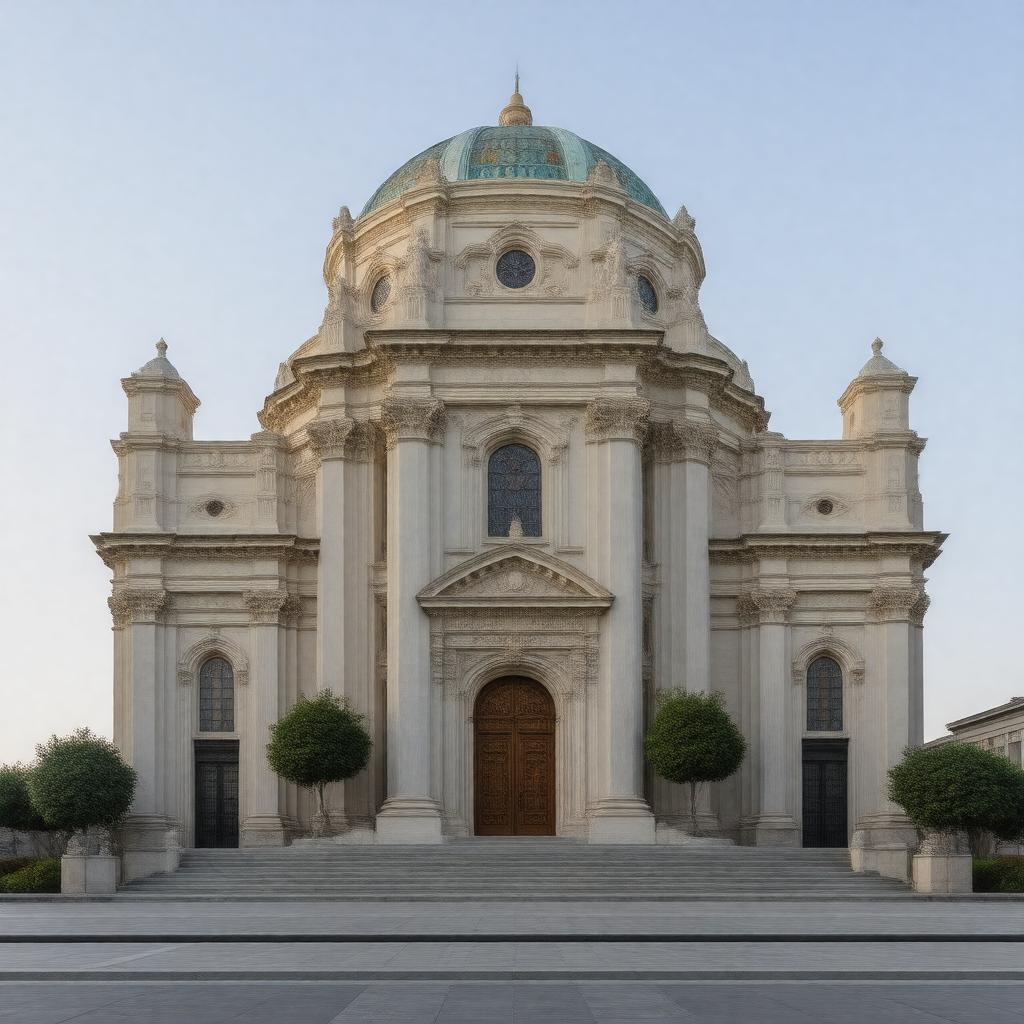 Click to view larger image AI-created image of Cathedral Basilica of St. Joseph