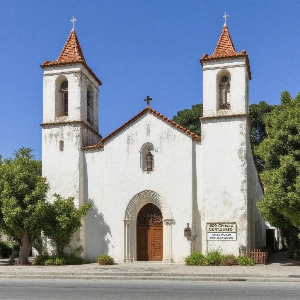AI-created image of Cathedral of San Carlos Borromeo
