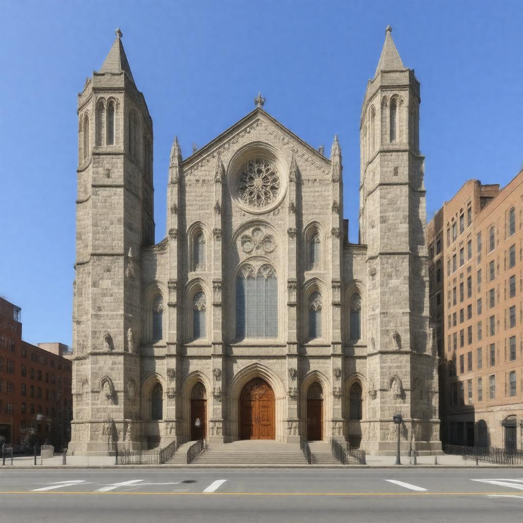 Click to view larger image AI-created image of Cathedral of the Holy Cross