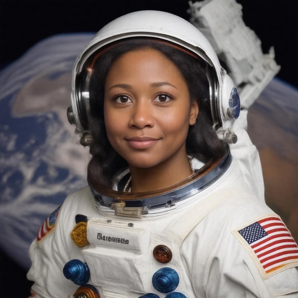 AI-created image of Catherine Coleman