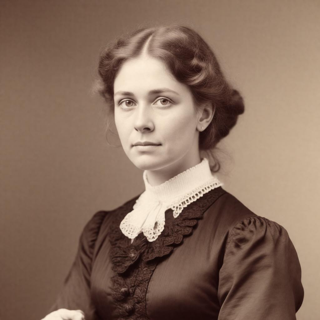 AI-created image of Catherine Helen Spence