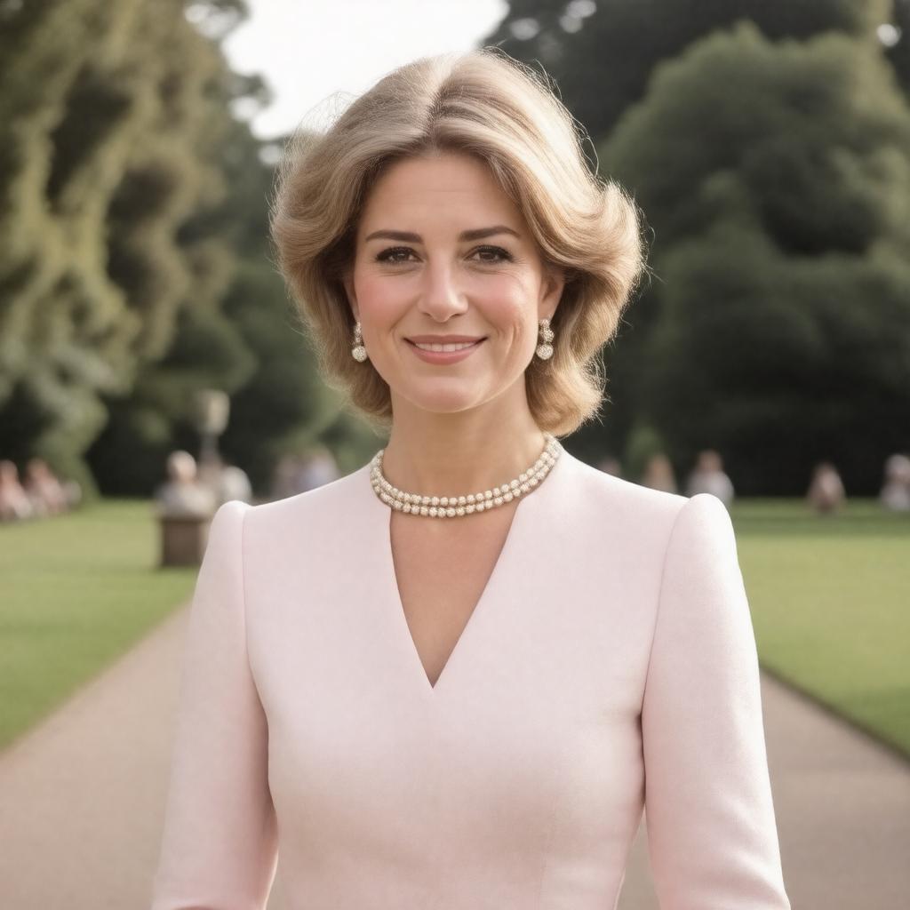Click to view larger image AI-created image of Catherine, Princess of Wales