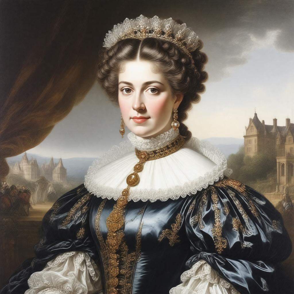 Click to view larger image AI-created image of Catherine Wellesley, Duchess of Wellington