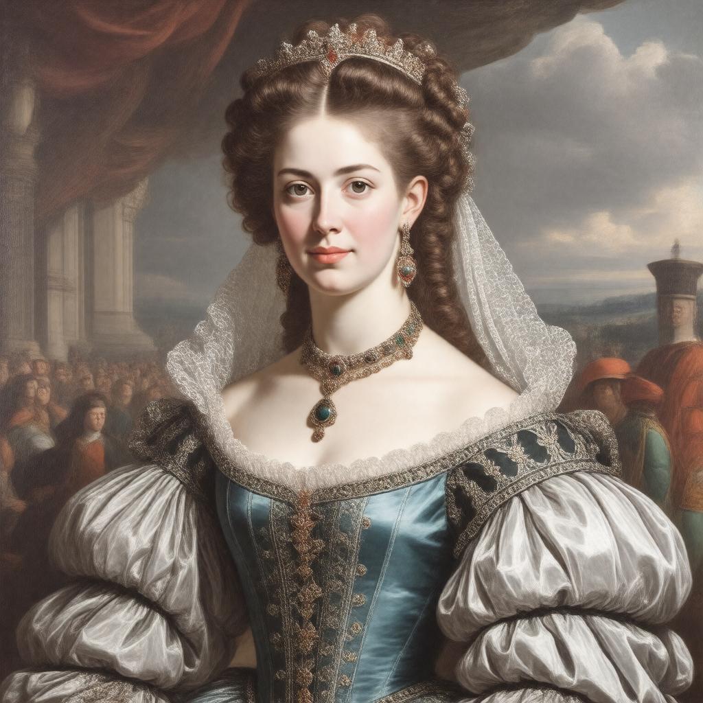 AI-created image of Catherine of Braganza