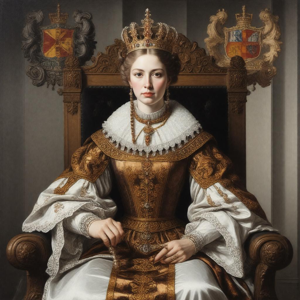 AI-created image of Catherine of Valois
