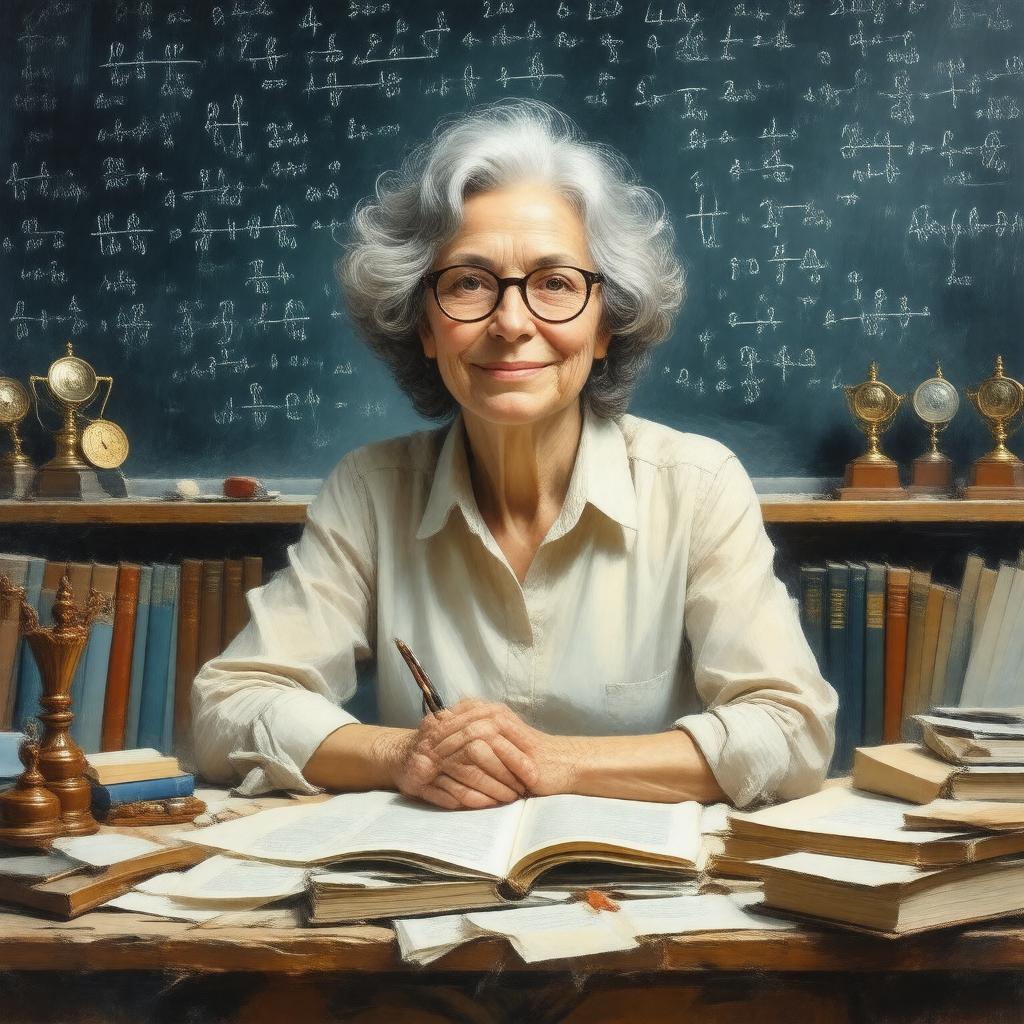 AI-created image of Cathleen Synge Morawetz