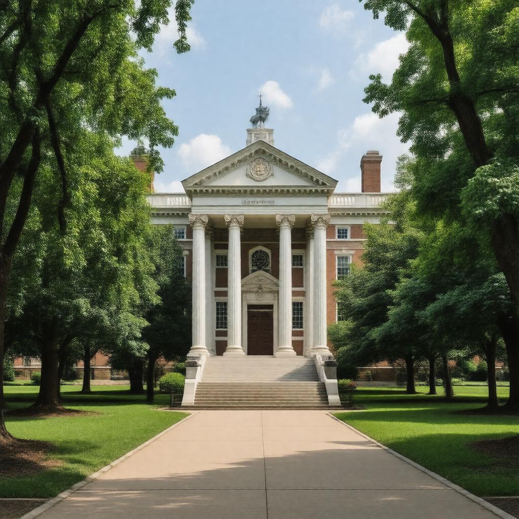 AI-created image of Catholepistemiad, or University of Michigania