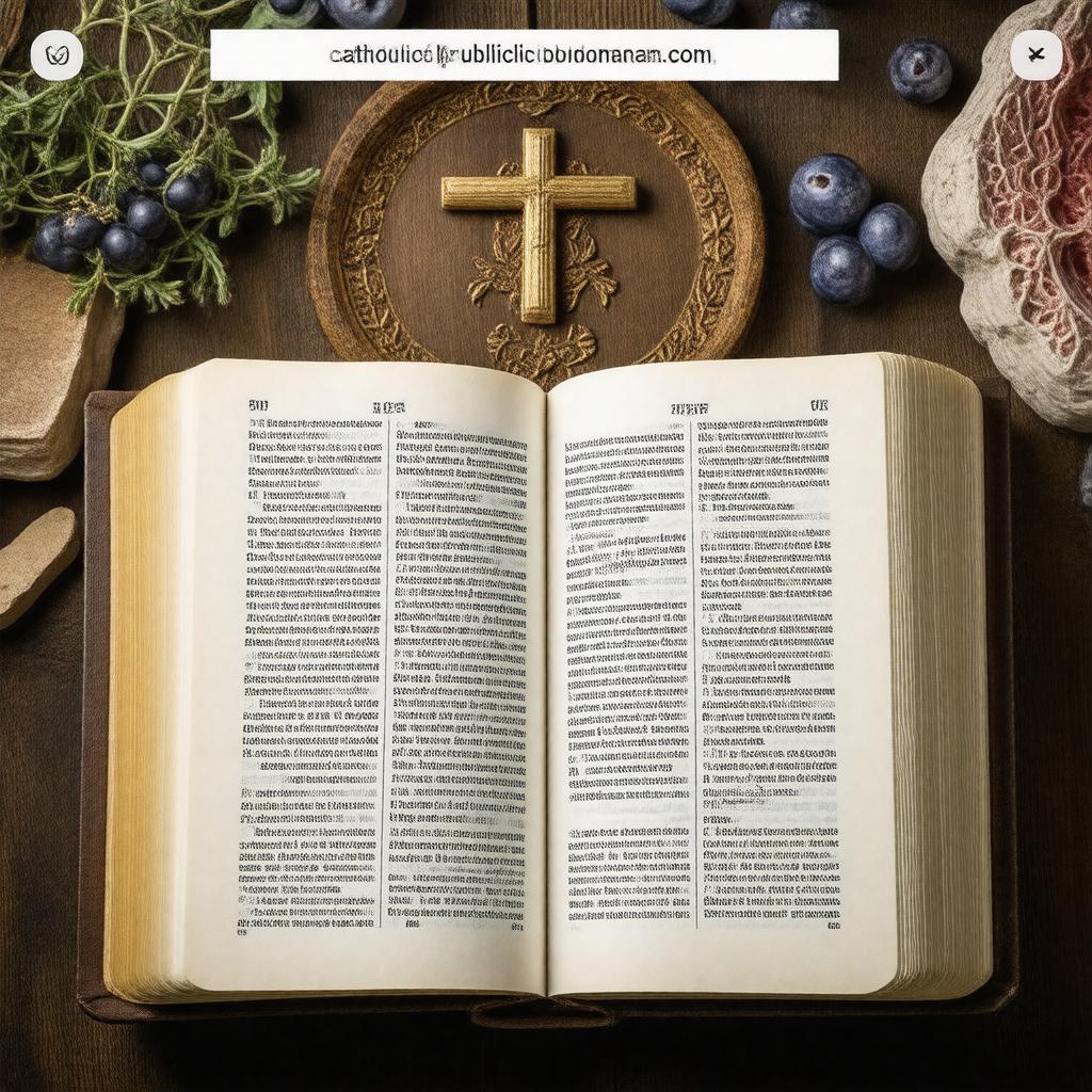 Click to view larger image AI-created image of Catholic Public Domain Version