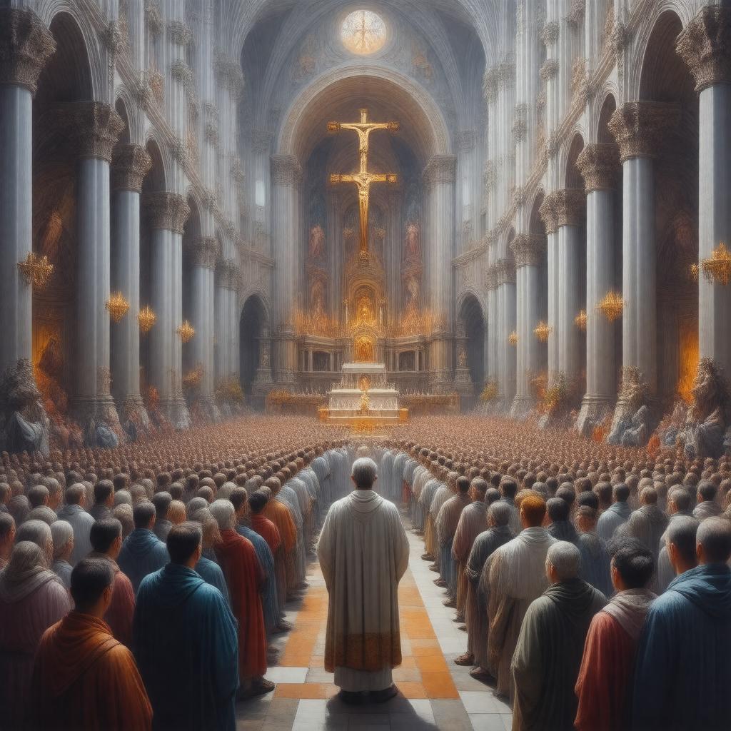 AI-created image of Catholicism