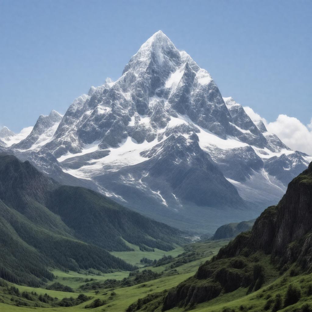 AI-created image of Caucasus
