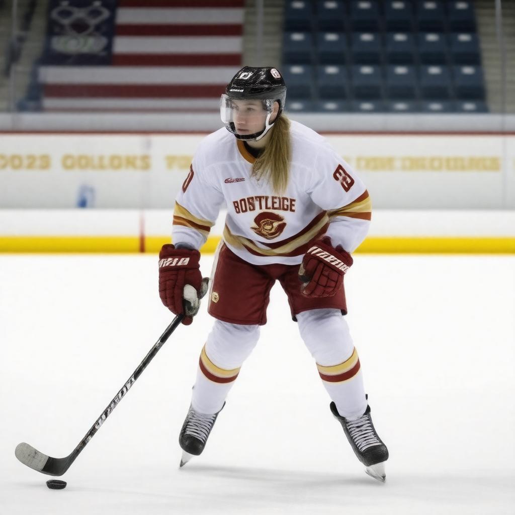 AI-created image of Cayla Barnes