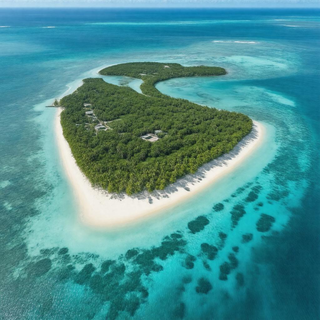 AI-created image of Cayman Brac