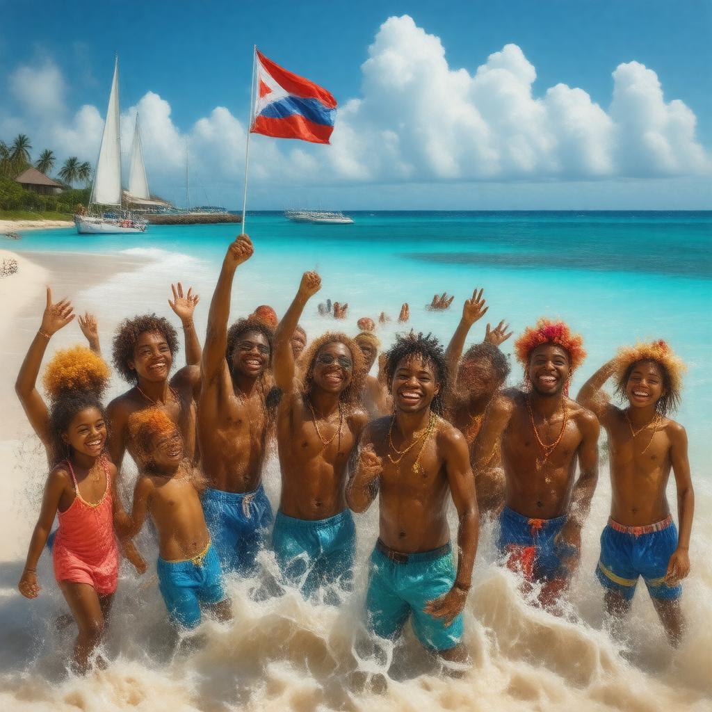 Click to view larger image AI-created image of Caymanian