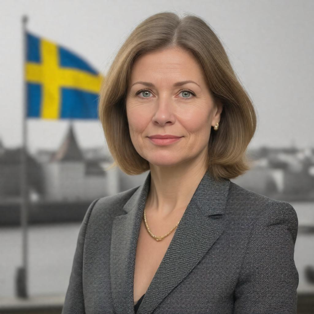 AI-created image of Cecilia Brinck