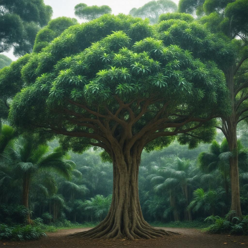 Click to view larger image AI-created image of Cecropiaceae