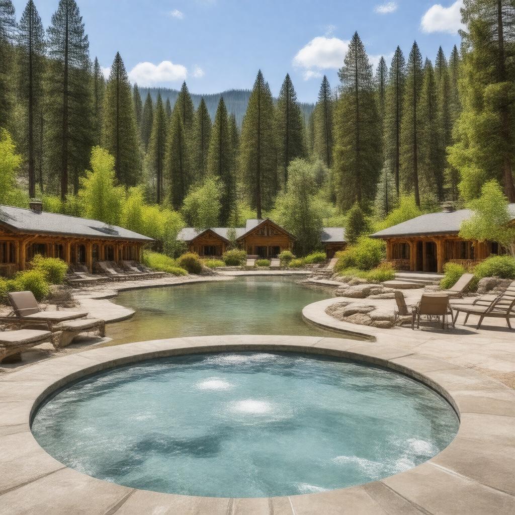 AI-created image of Cedar Glen Lodge