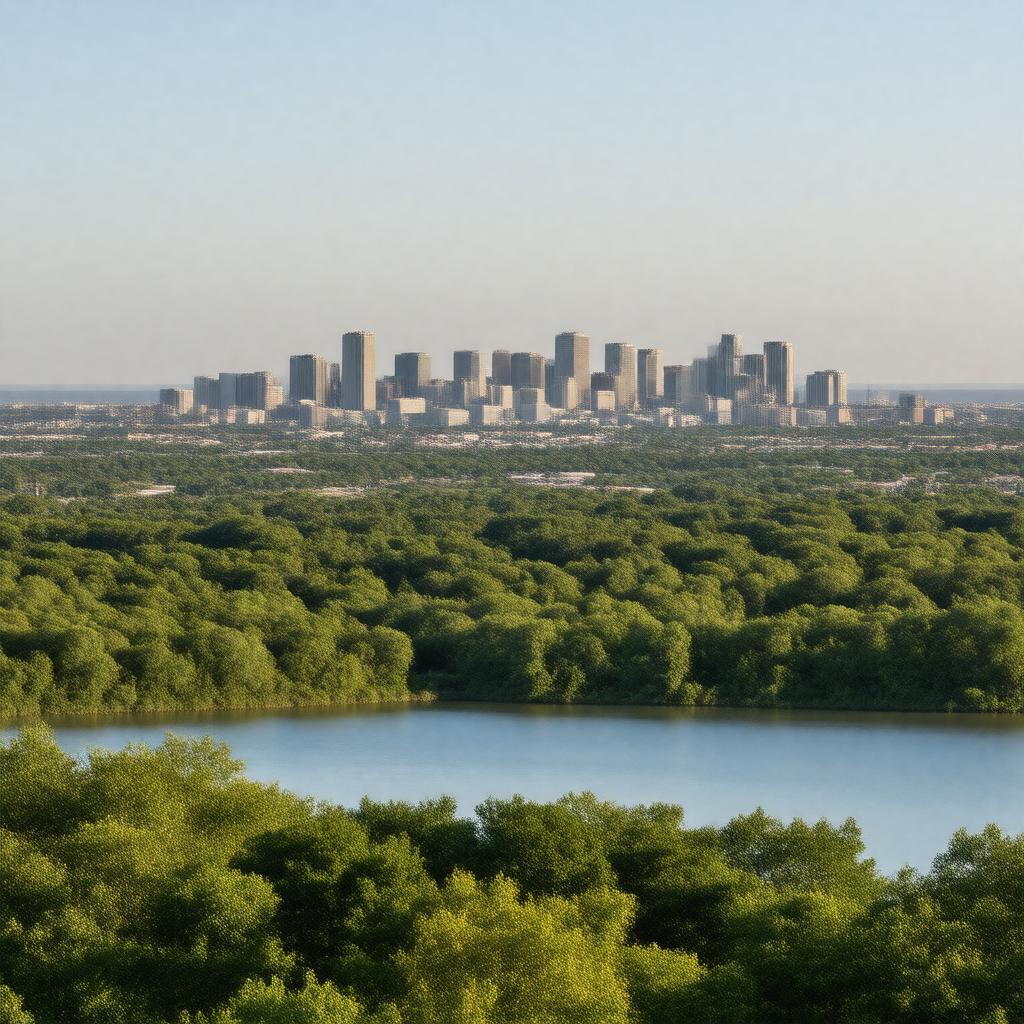 AI-created image of Cedar Hill, Texas, United States