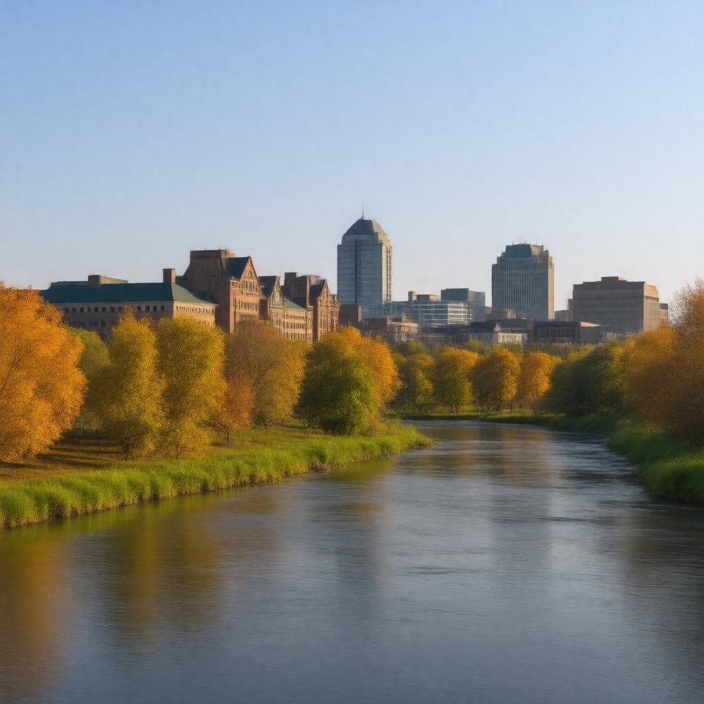 AI-created image of Cedar Rapids