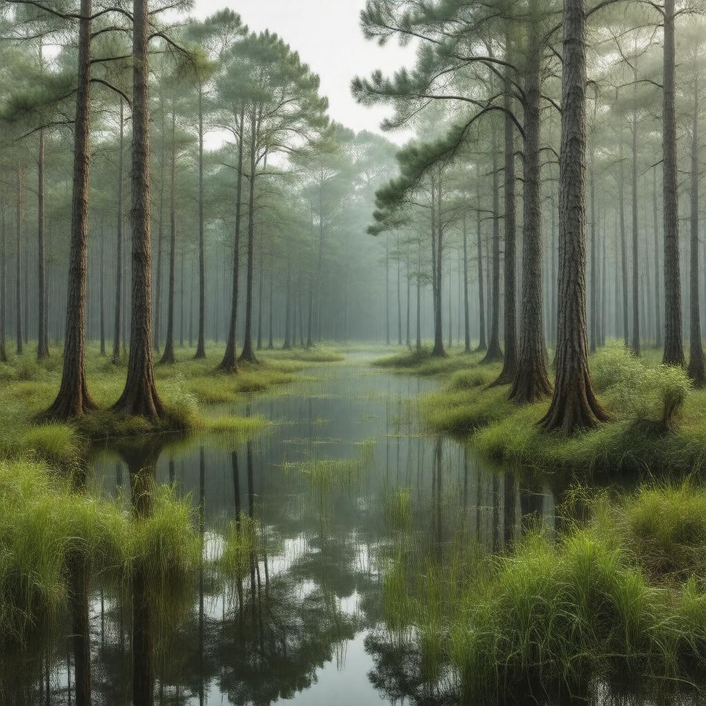 AI-created image of Cedar Swamp