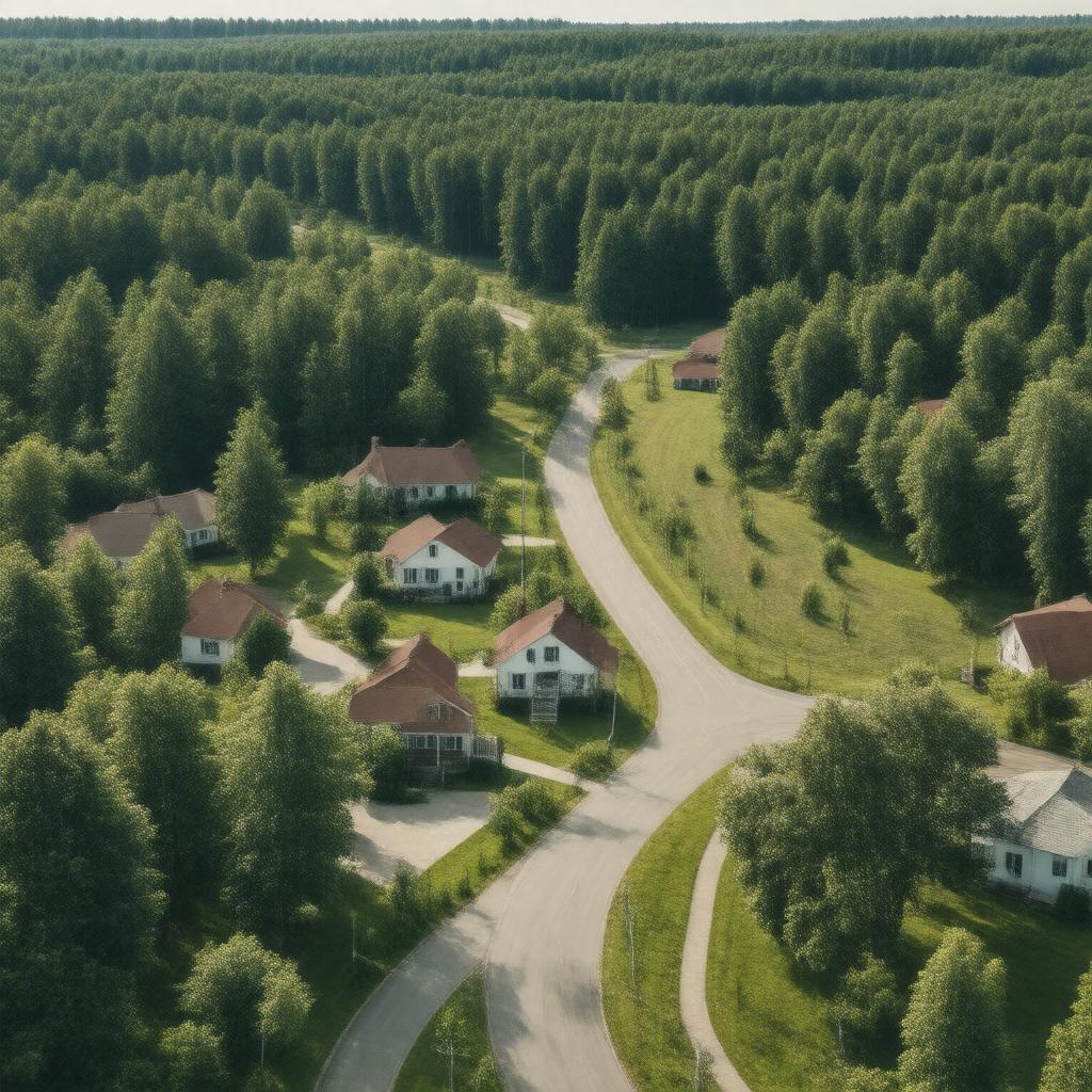 AI-created image of Cedar Township