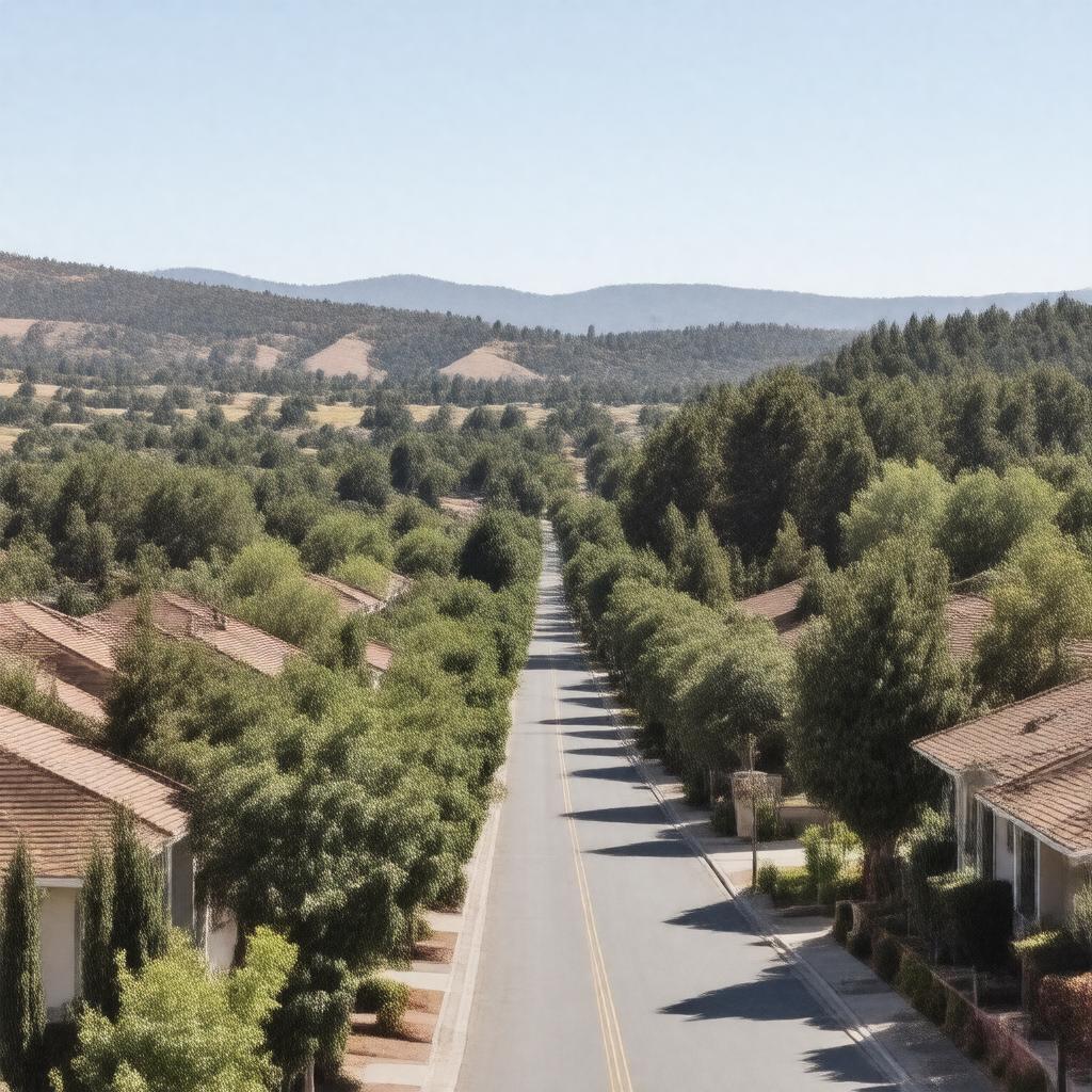 AI-created image of Cedar Vista