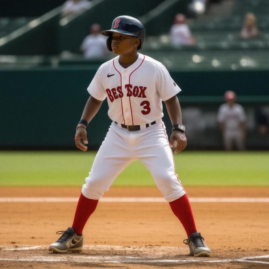 AI-created image of Ceddanne Rafaela