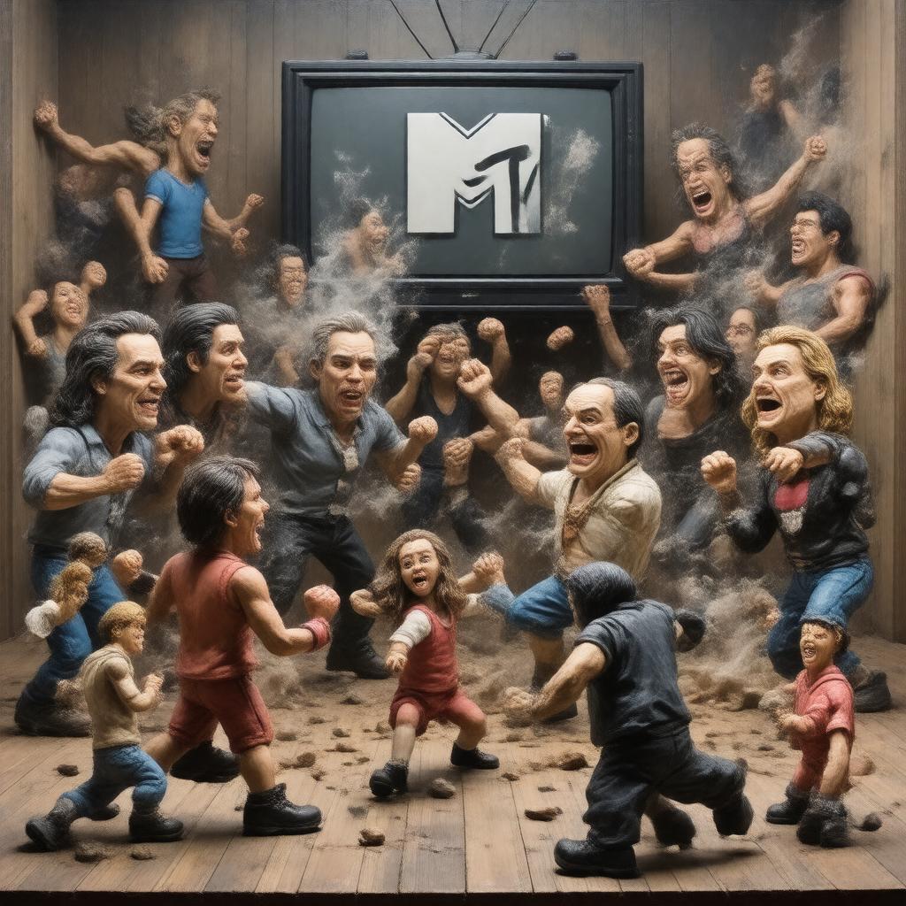 Click to view larger image AI-created image of Celebrity Deathmatch