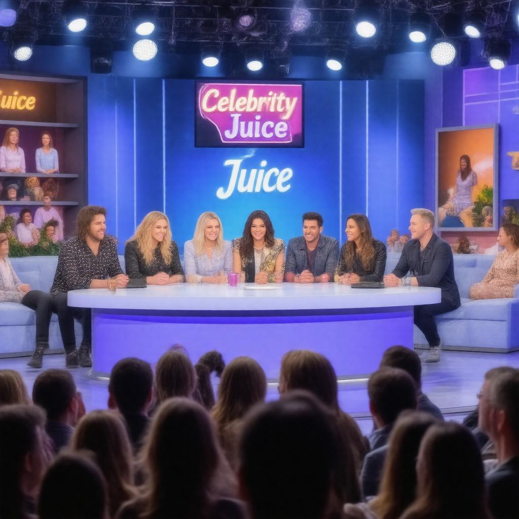 AI-created image of Celebrity Juice
