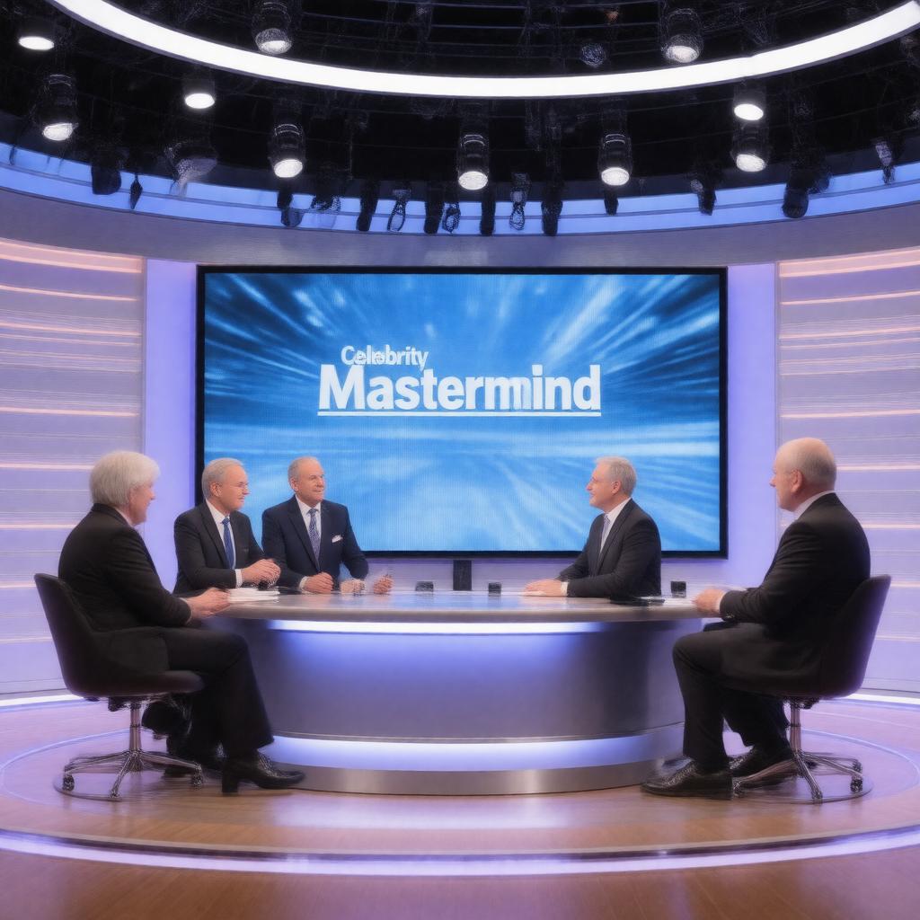 Click to view larger image AI-created image of Celebrity Mastermind