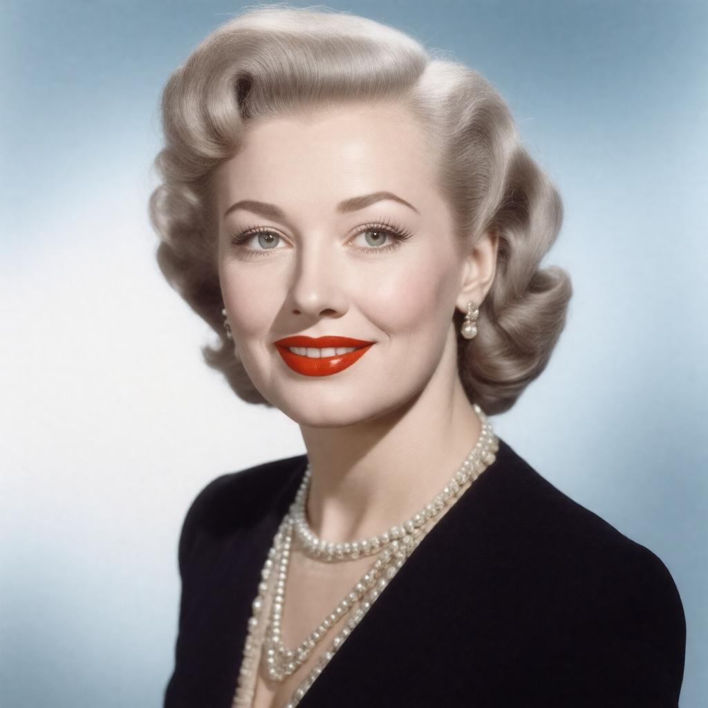 AI-created image of Celeste Holm