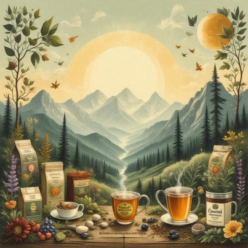 AI-created image of Celestial Seasonings