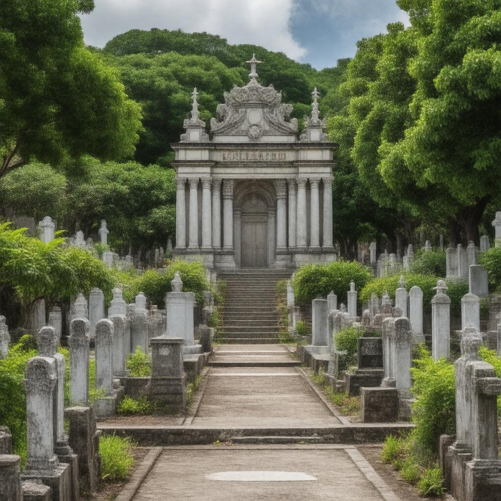 AI-created image of Cementerio de Santa Ifigenia