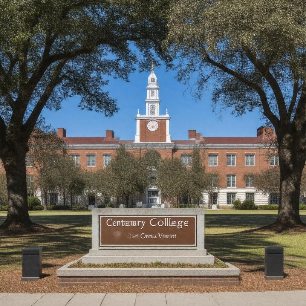 AI-created image of Centenary College of Louisiana