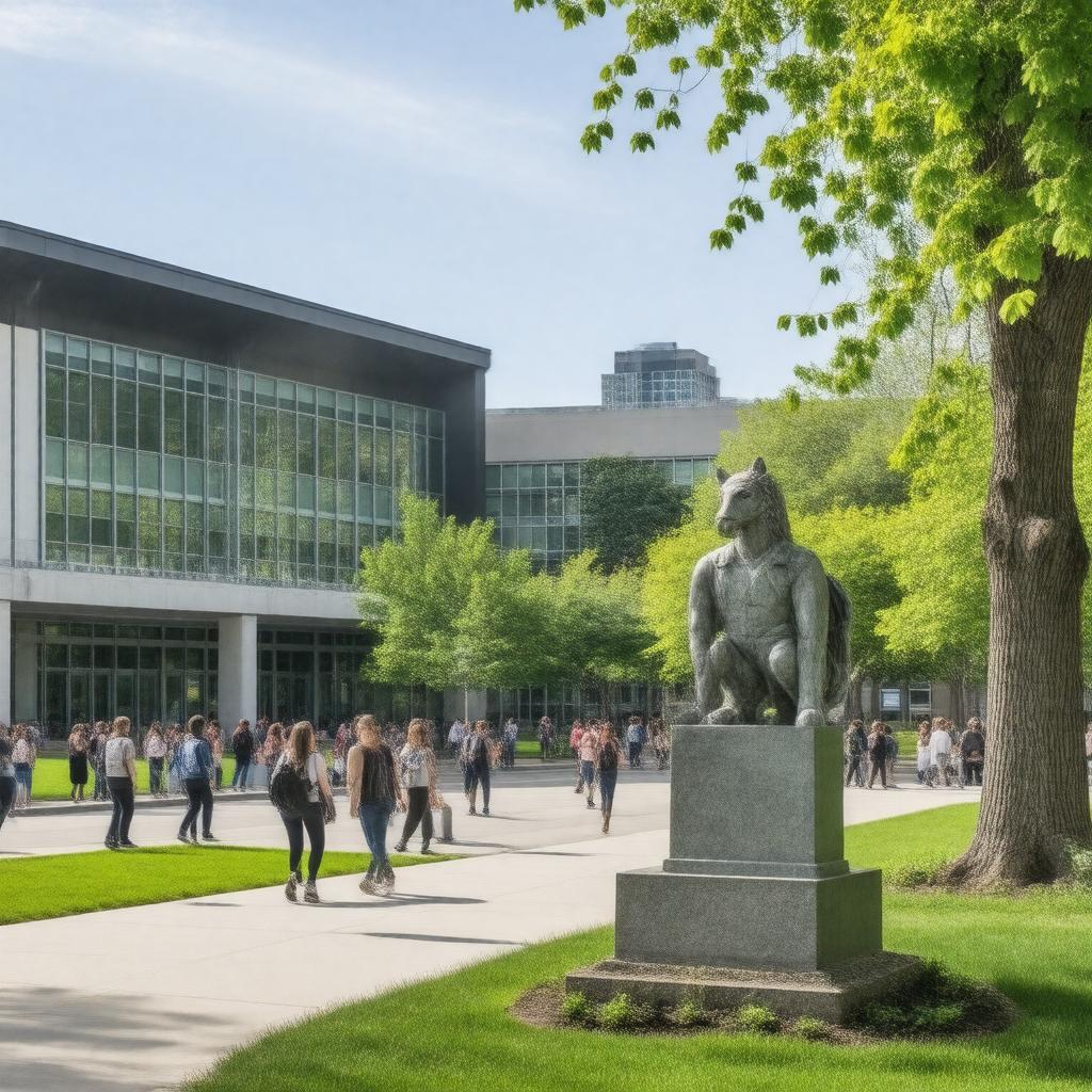 AI-created image of Centennial College